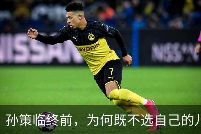 孙策临终前，为何既不选自己的儿子继位，也不选最像自己的弟弟孙翊继位，偏偏选择了文弱的孙权？